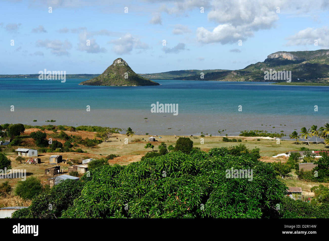 Le Pain de Sucre, Bay of Antsiranana (Diego Suarez). Diana region, Madagascar, Indian Ocean, Africa Stock Photo