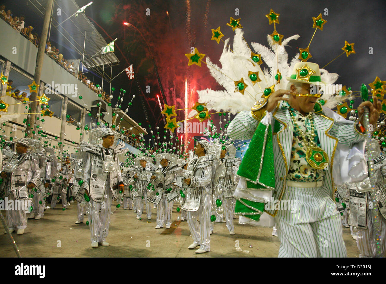 Carnival Parade At The Sambodrome Rio De Janeiro Brazil South America Stock Photo Alamy