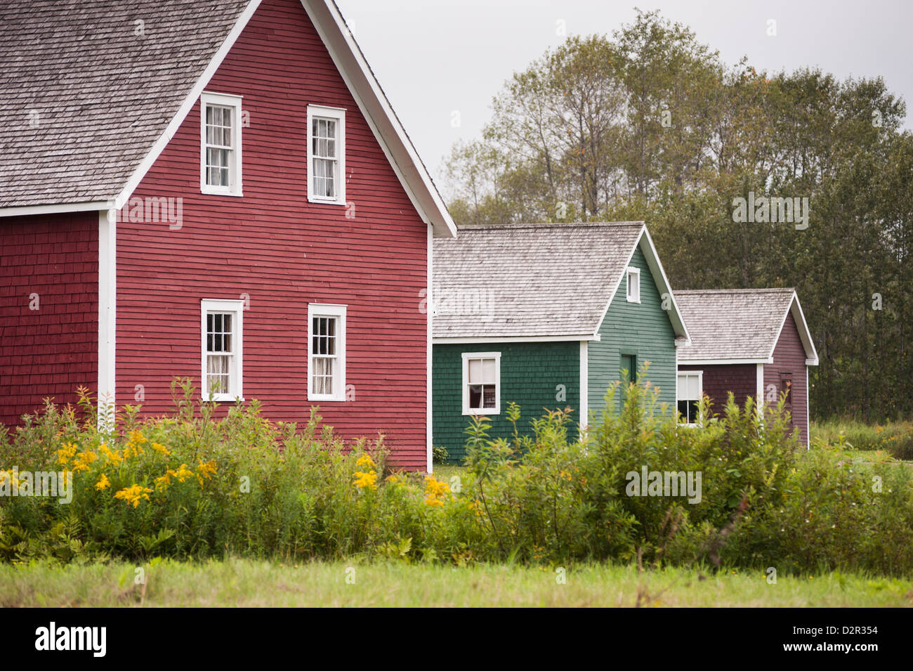 Acadian village hires stock photography and images Alamy