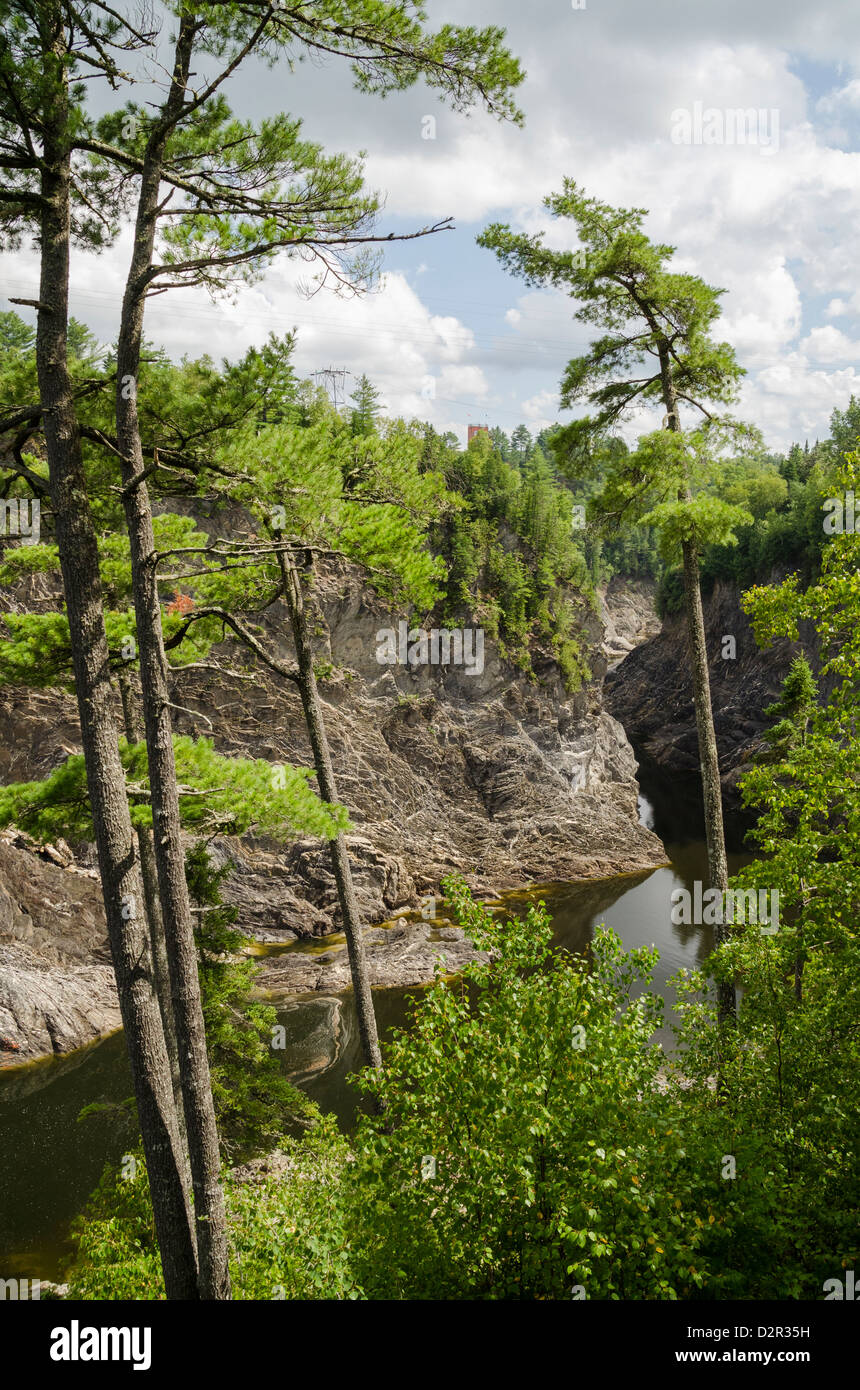 Grand Falls, New Brunswick, Canada, North America Stock Photo Alamy