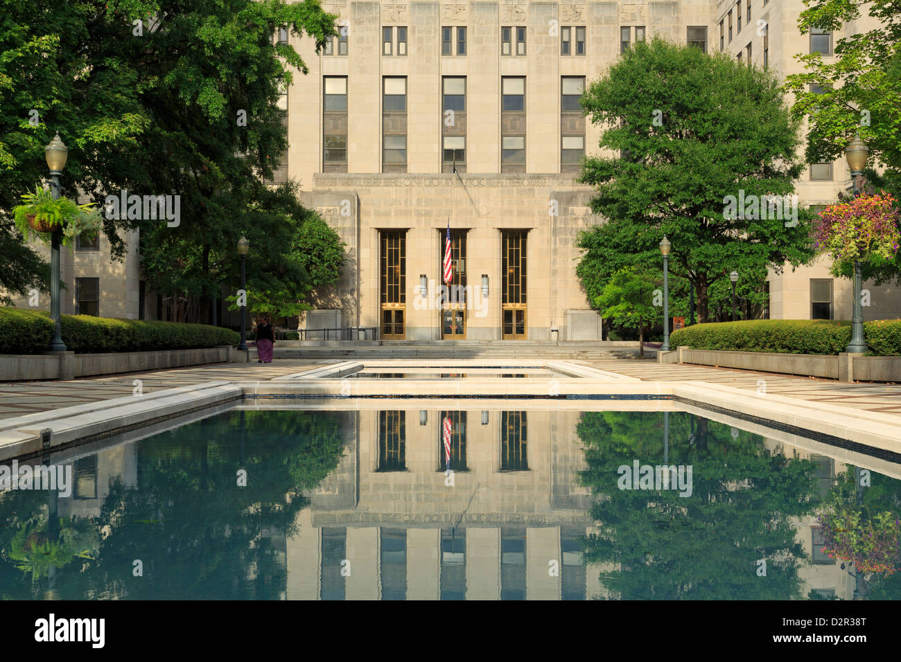 Jefferson County Courthouse in Linn Park, Birmingham, Alabama, United