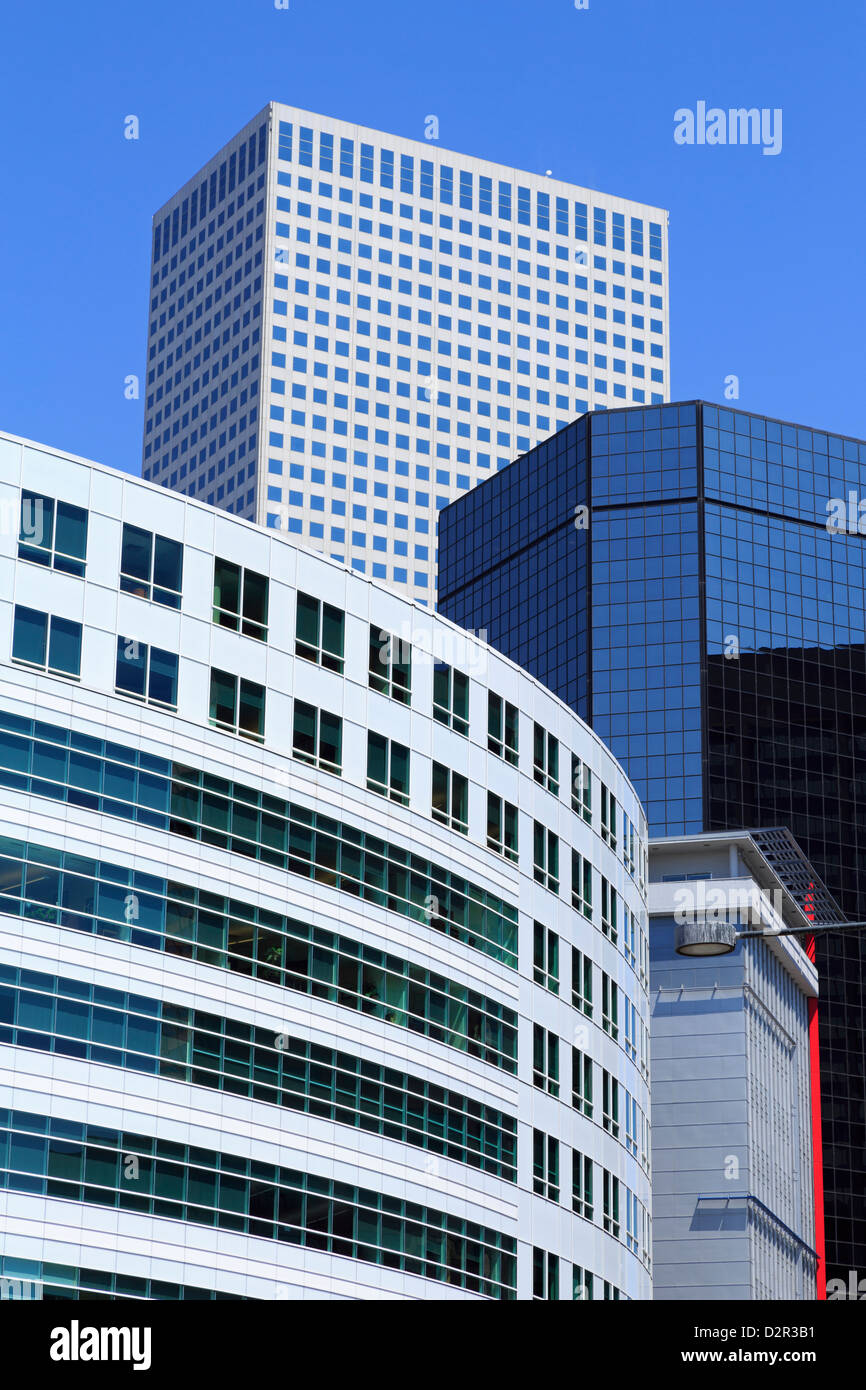 Denver Post Building on Broadway Street, Denver, Colorado, United States of America, North America Stock Photo