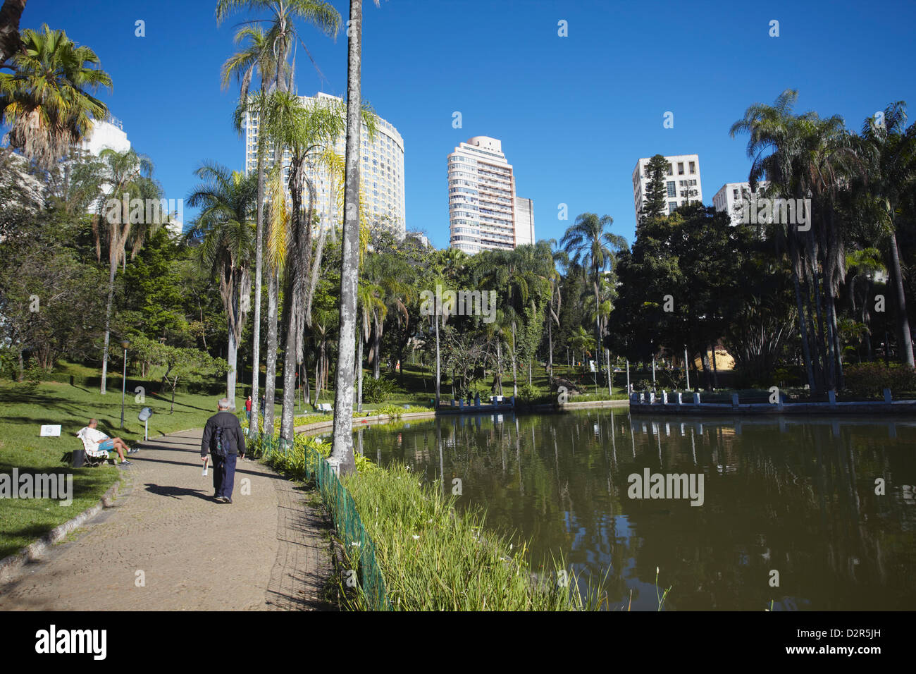 Parque Municipal, Belo Horizonte, Minas Gerais, Brazil, South America Stock Photo