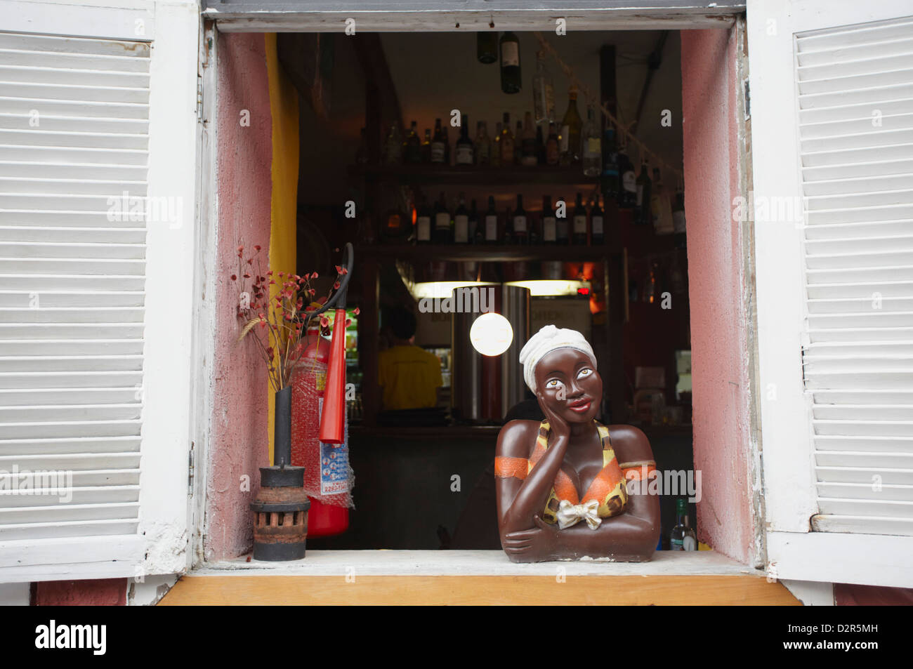 Portella cafe, Santa Teresa, Rio de Janeiro, Brazil, South America Stock Photo