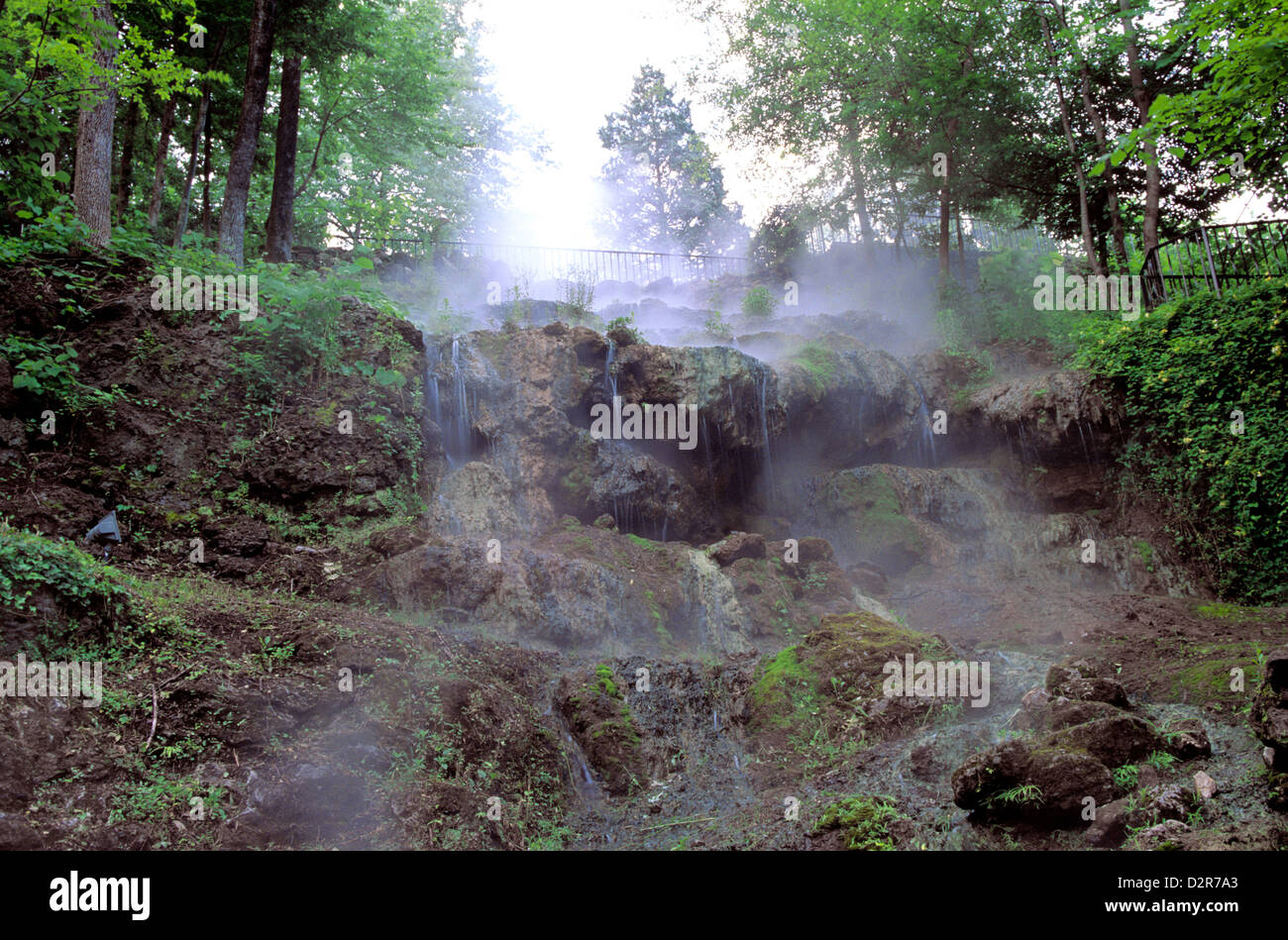Hot Springs National Park, Arkansas Stock Photo