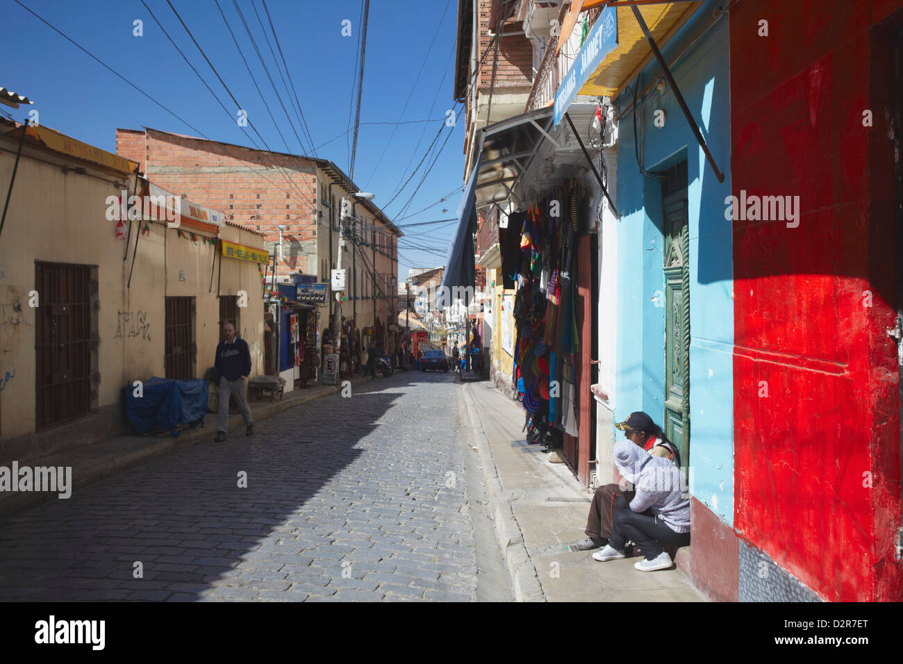 Witches' Market, La Paz, Bolivia, South America Stock Photo