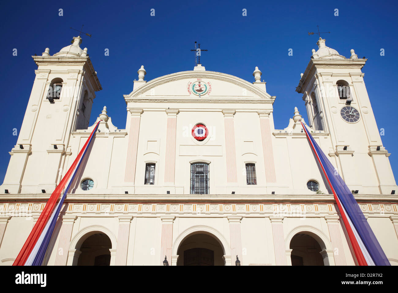 Catedral Metropolitana, Asuncion, Paraguay, South America Stock Photo
