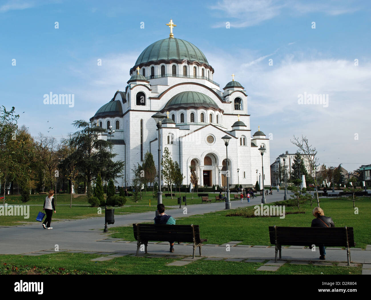The Cathedral of Saint Sava in Belgrade the largest Orthodox church