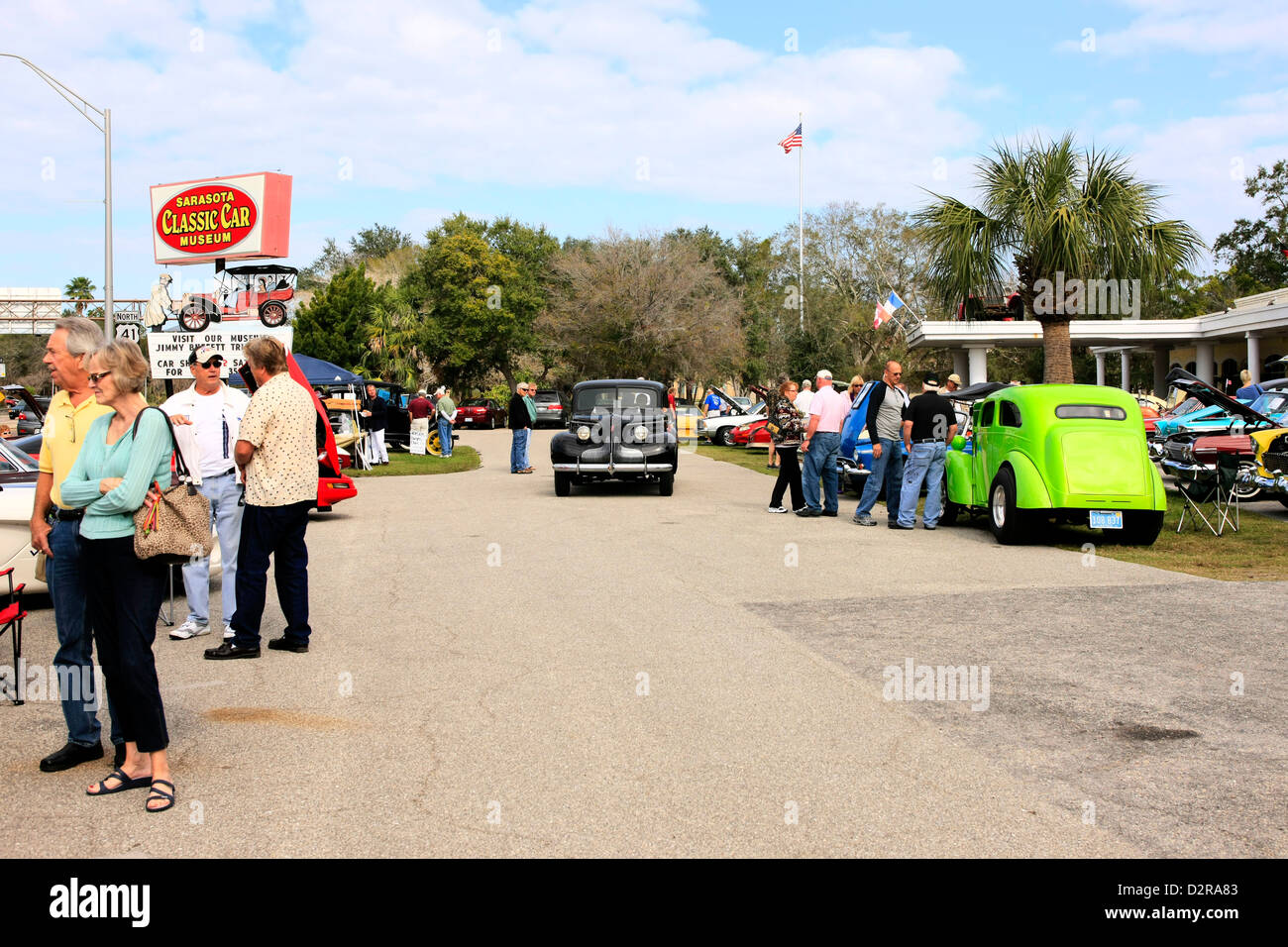 Sarasota Classic Car Pride & Joy Car Show Stock Photo Alamy