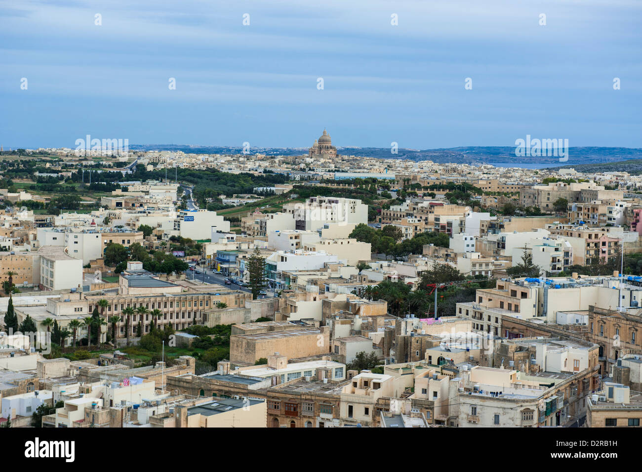 The old town of Rabat (Victoria), Gozo, Malta, Europe Stock Photo