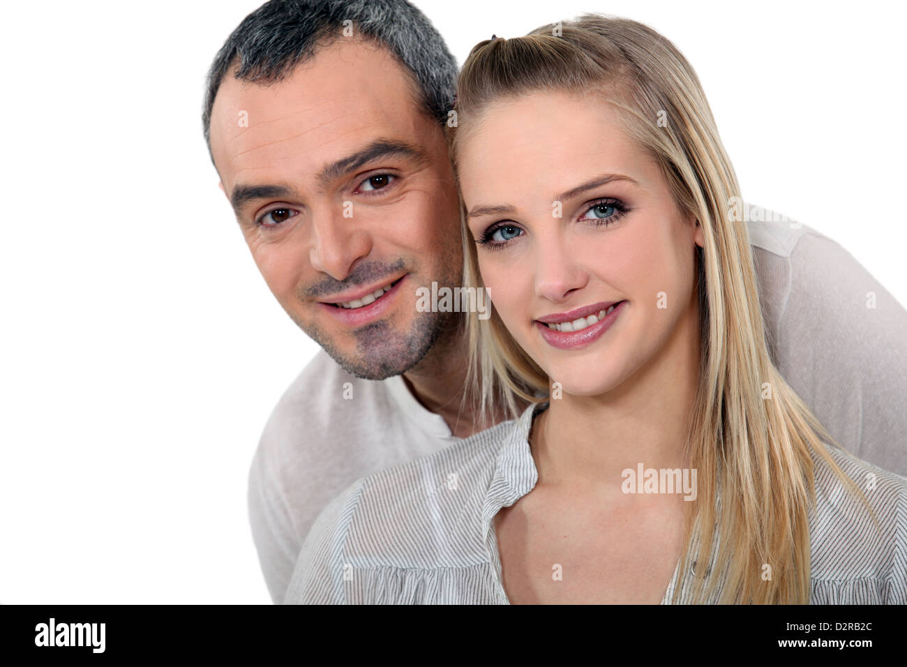 Portrait of a happy couple Stock Photo - Alamy