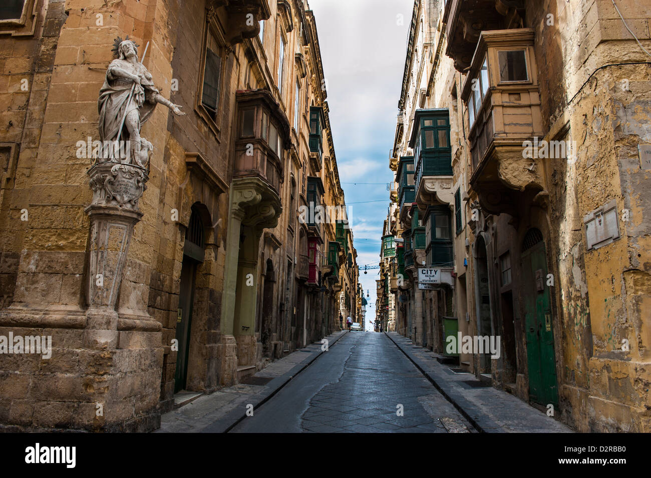 Valetta, UNESCO World Heritage Site, Malta, Europe Stock Photo