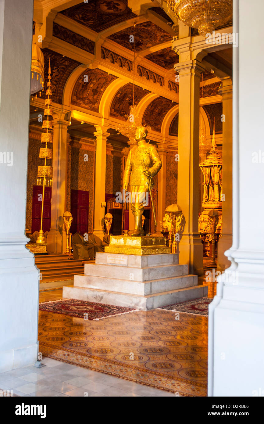 Throne Hall, Royal Palace, Phnom Penh, Cambodia., Indochina, Southeast Asia, Asia Stock Photo