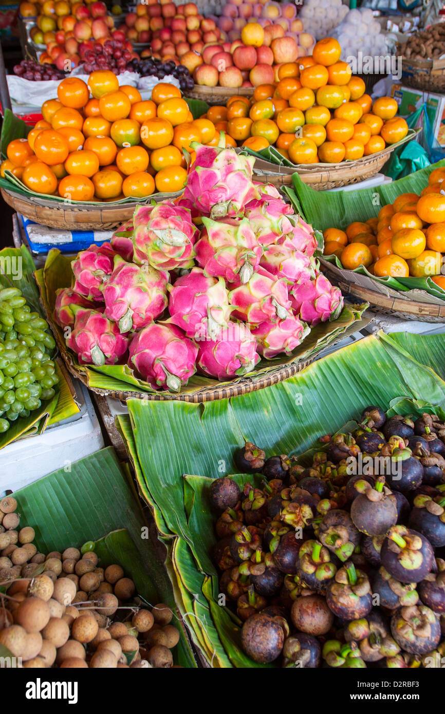 Central Market, Phnom Penh, Cambodia, Indochina, Southeast Asia, Asia Stock Photo