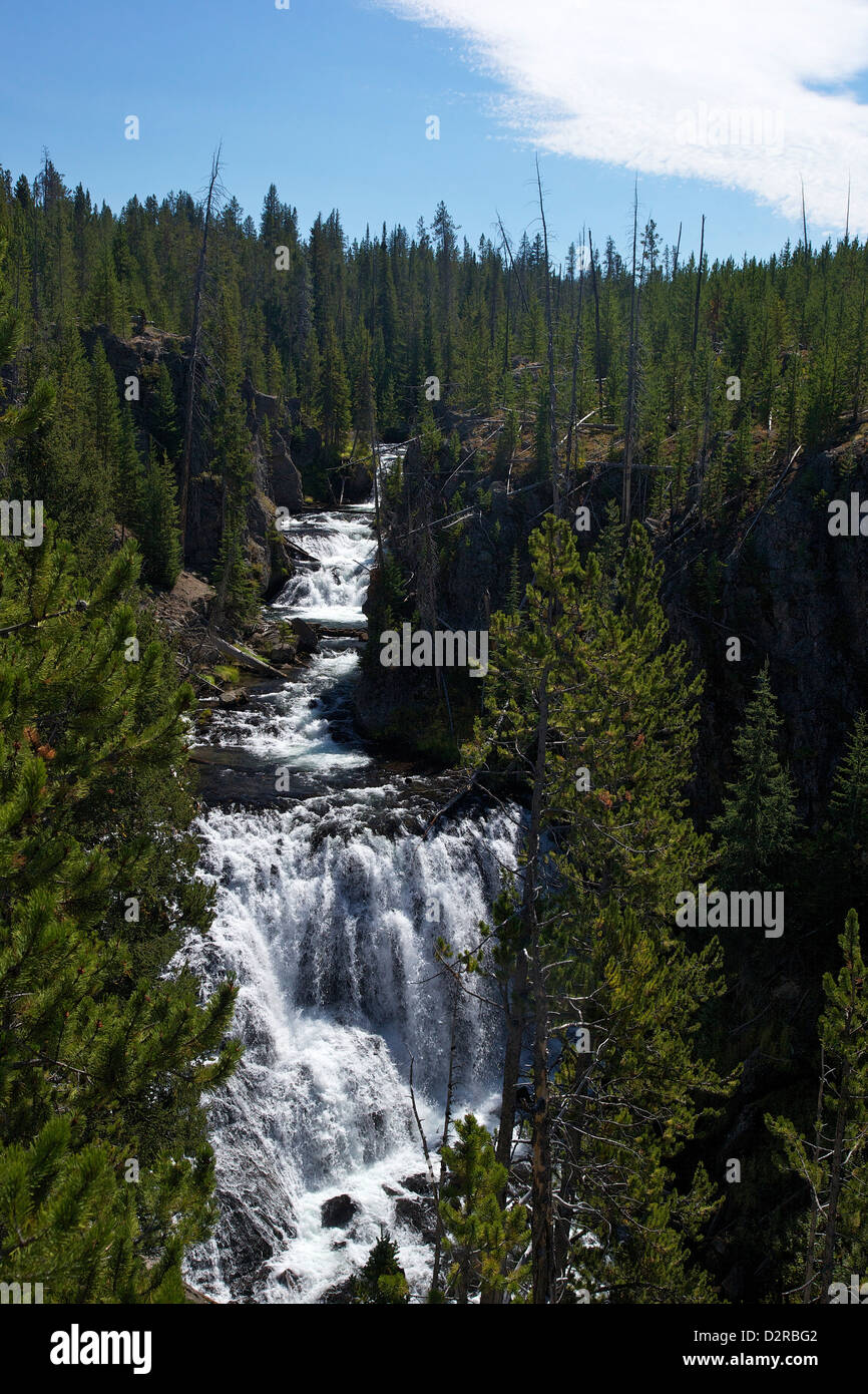 Kepler Cascades, Yellowstone National Park, UNESCO World Heritage Site