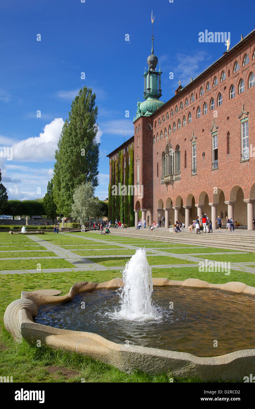 City Hall, Kungsholmen, Stockholm, Sweden, Europe Stock Photo