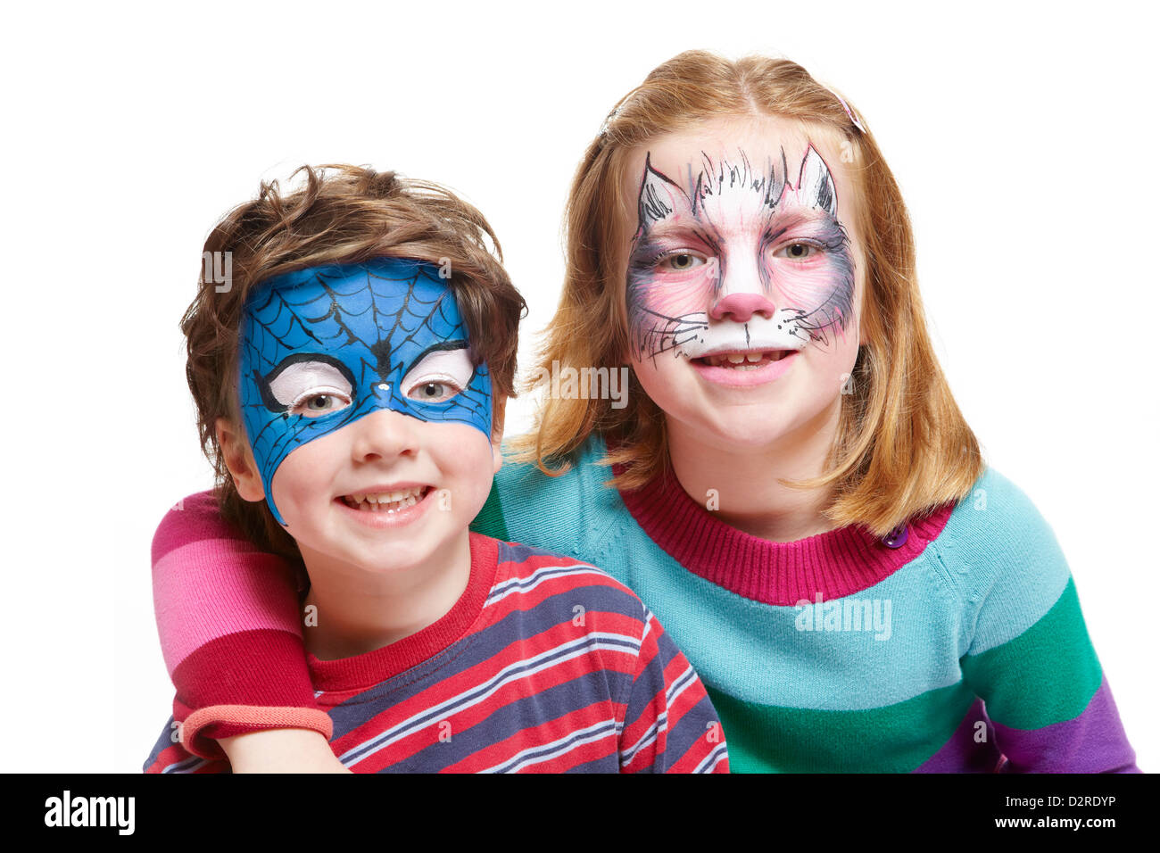 Face paint facepaint painted faces hi-res stock photography and images -  Alamy