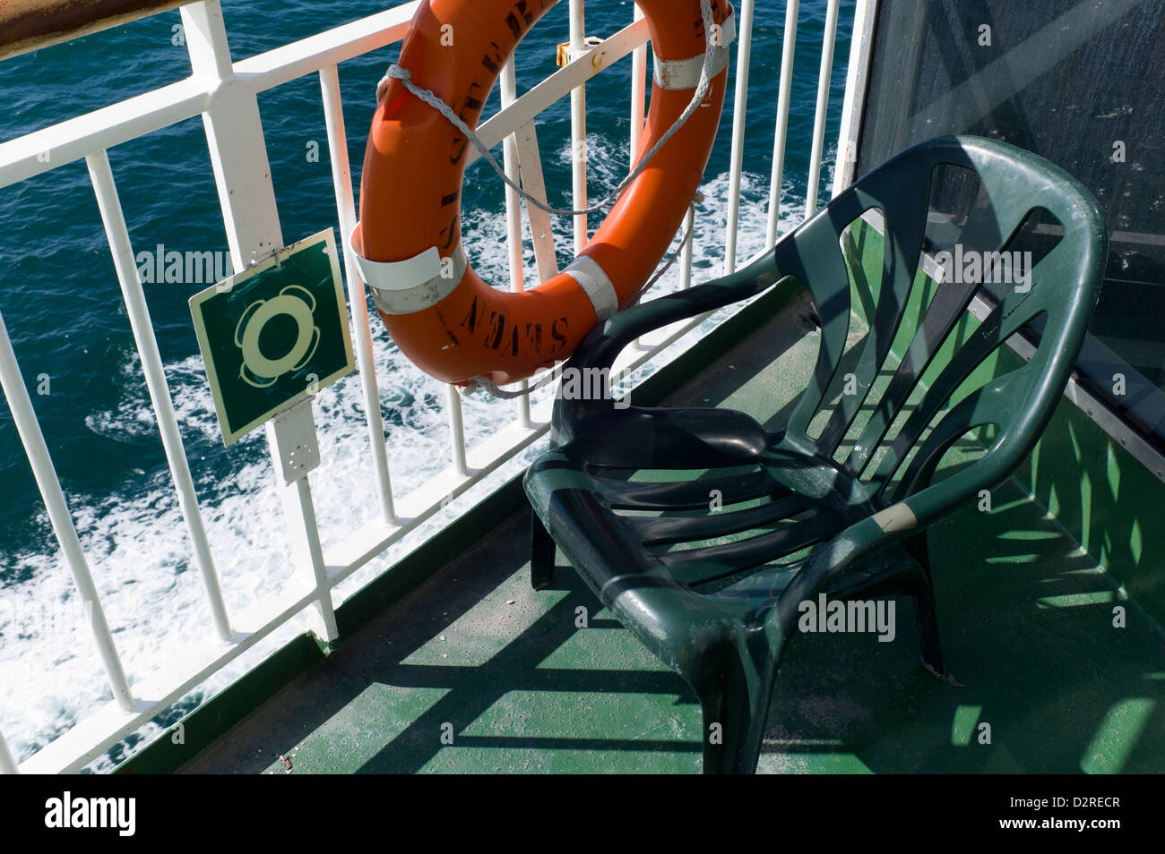 Ship deck railings hi-res stock photography and images - Alamy