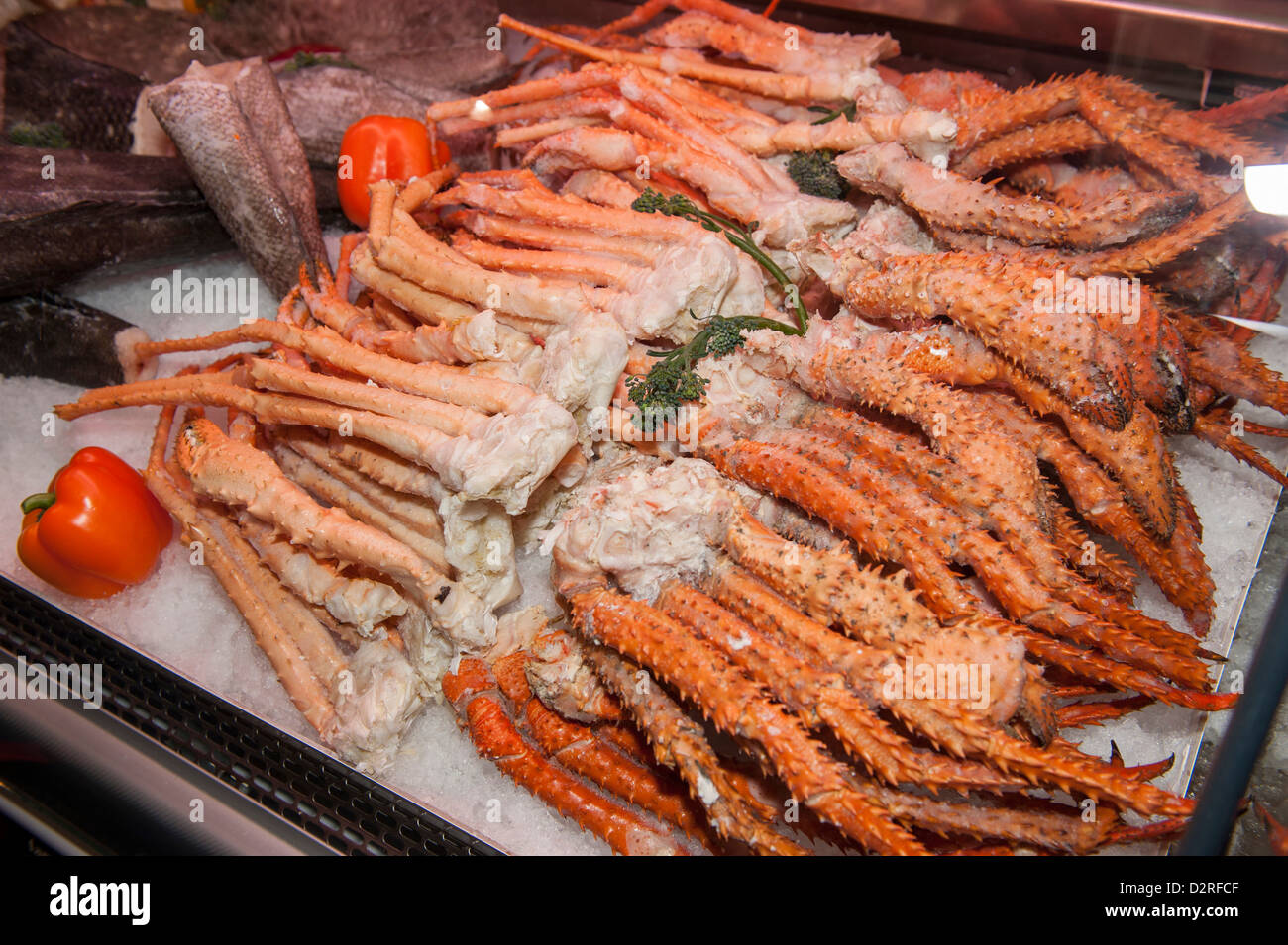 USA, Massachusetts, Boston, Boston Food and Restaurant Show, King crab