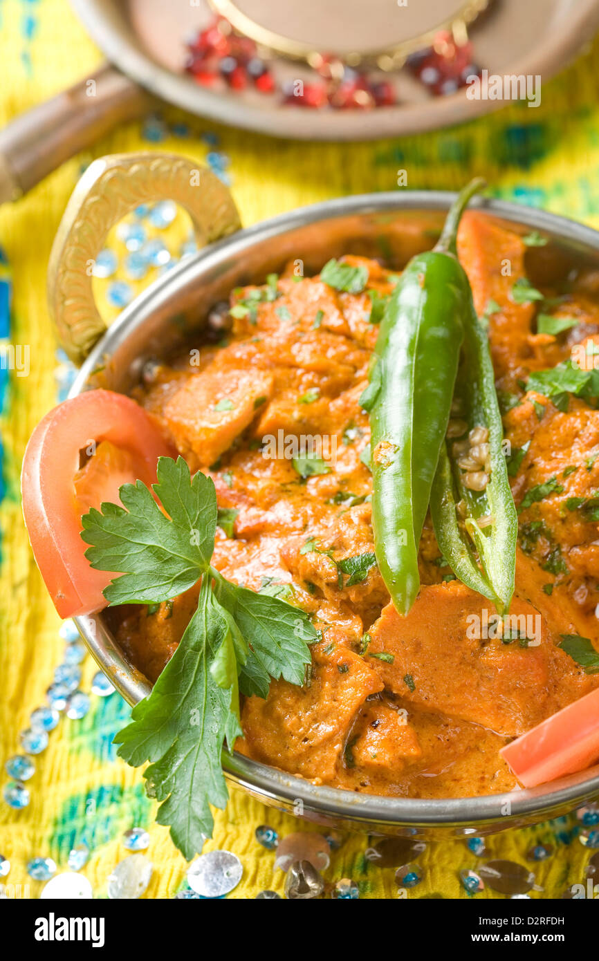 Indian food, Butter Chicken Stock Photo - Alamy