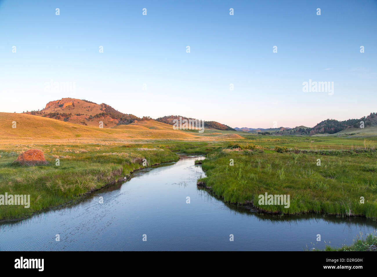 Cow Creek in the Bears Paw mountains in Blaine County, Montana, USA