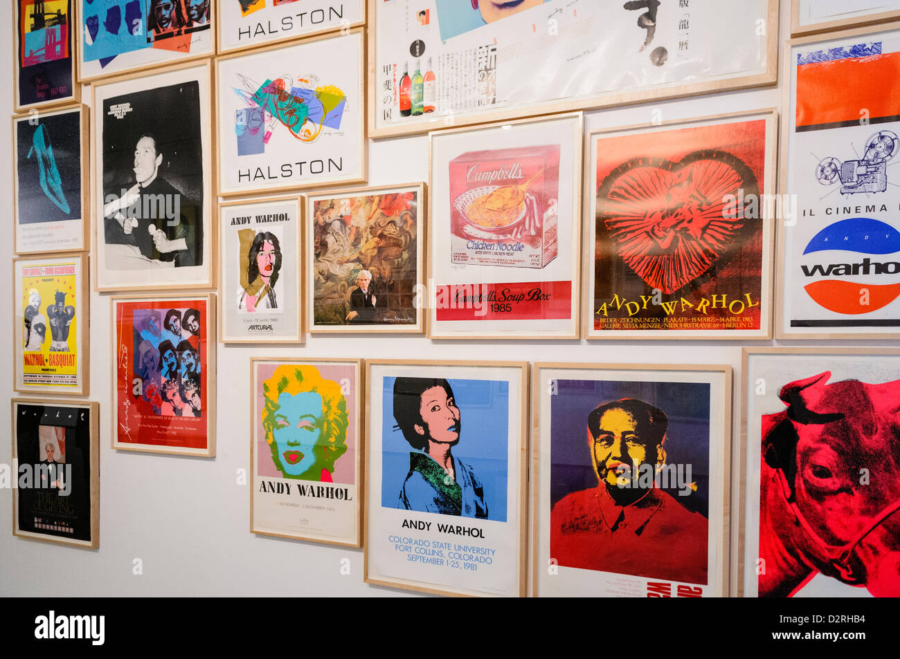 Andy warhol paintings hi-res stock photography and images - Alamy