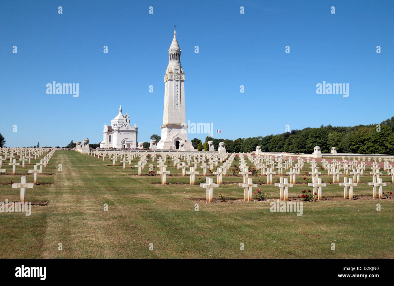 The Notre Dame de Lorette French National Memorial & Cemetery, nr Arras