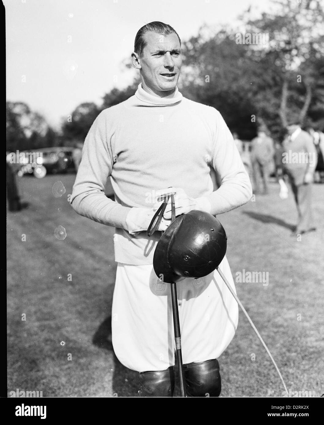 Polo Player Winston Guest at the Meadow Brook Club, Westbury, NY May 15, 1939 Stock Photo Alamy