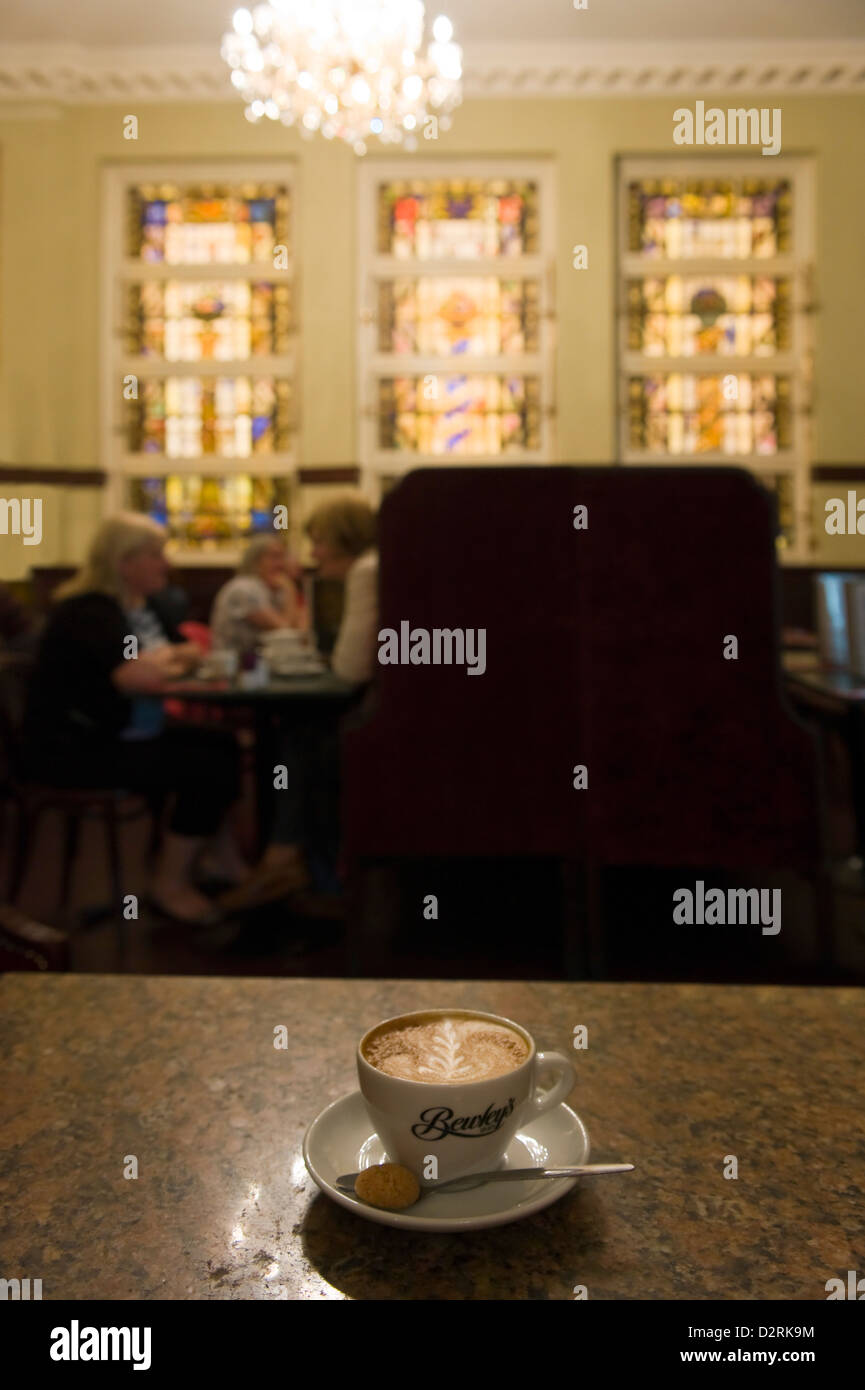 Bewleys cafe stained glass windows hires stock photography and images