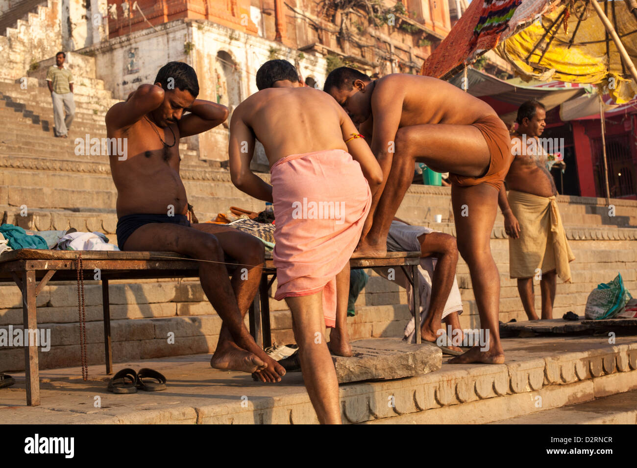 Bathing Nude Men