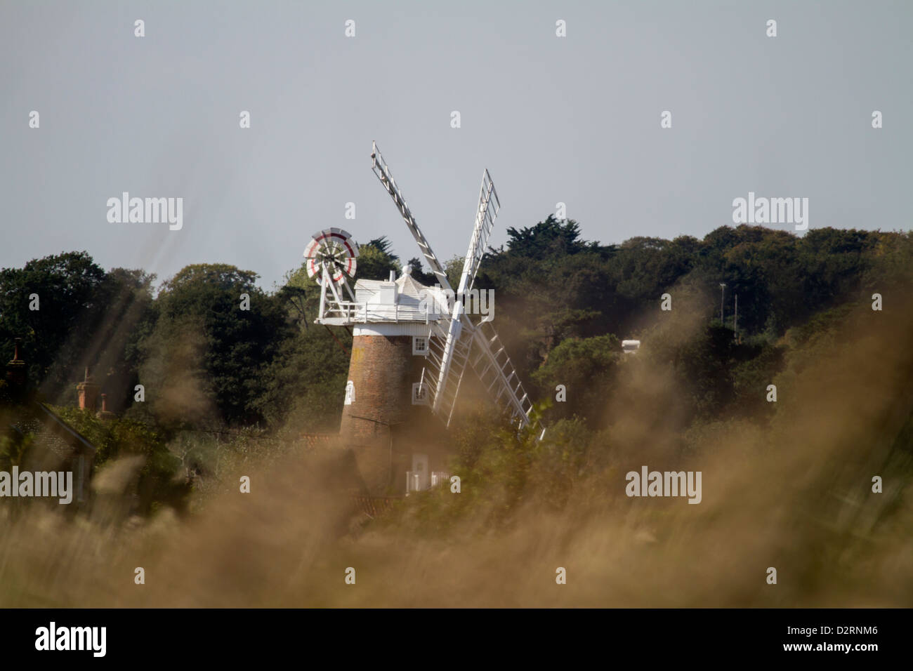 Cley Windmill Stock Photo