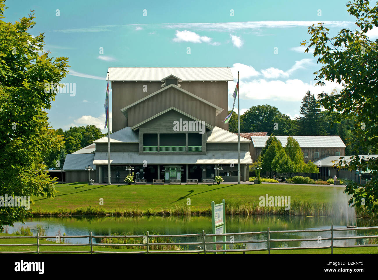 Glimmerglass opera festival in Cooperstown,New York Stock Photo