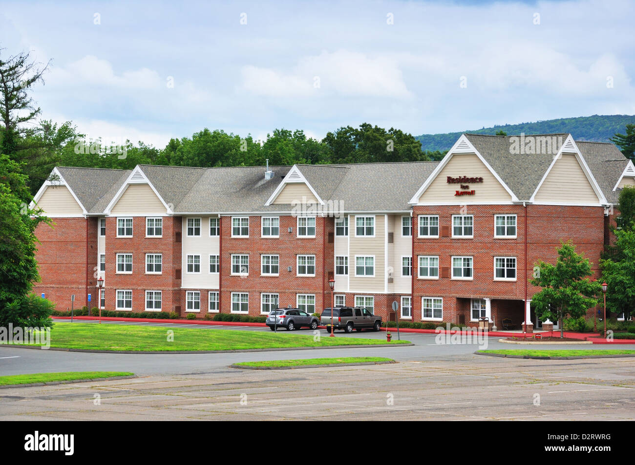 Residence Inn Marriott Hotel Avon, Connecticut, USA Stock Photo