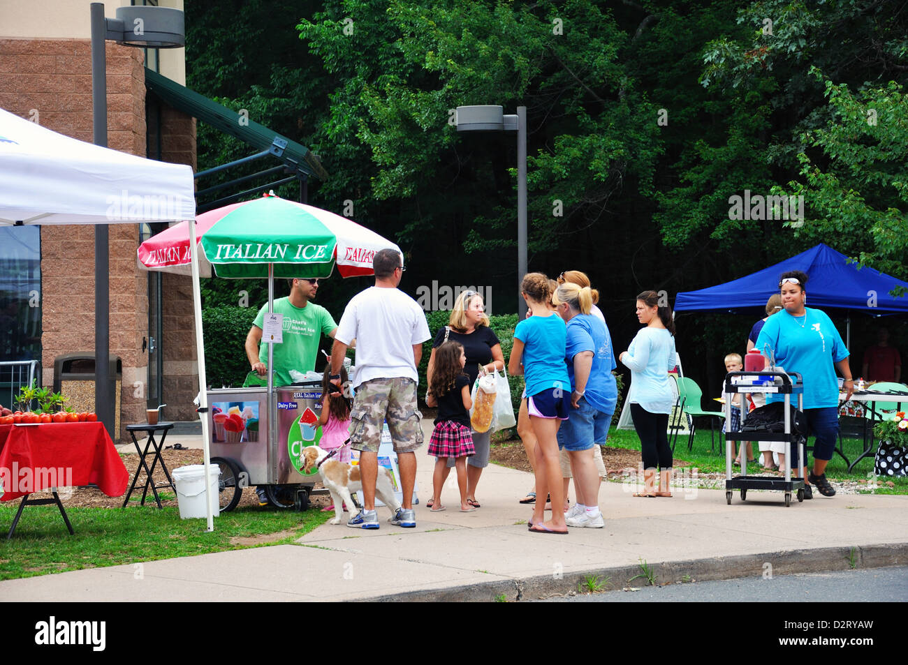 Farmers market in Avon, Connecticut, USA Stock Photo Alamy