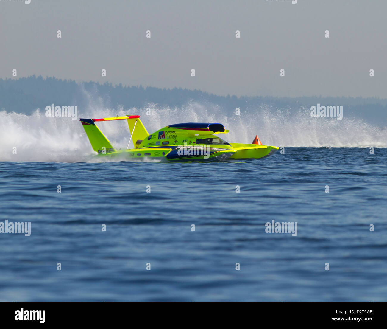 WA, Seattle, Seafair, Unlimited Hydroplane Races, Lake Washington Stock Photo Alamy