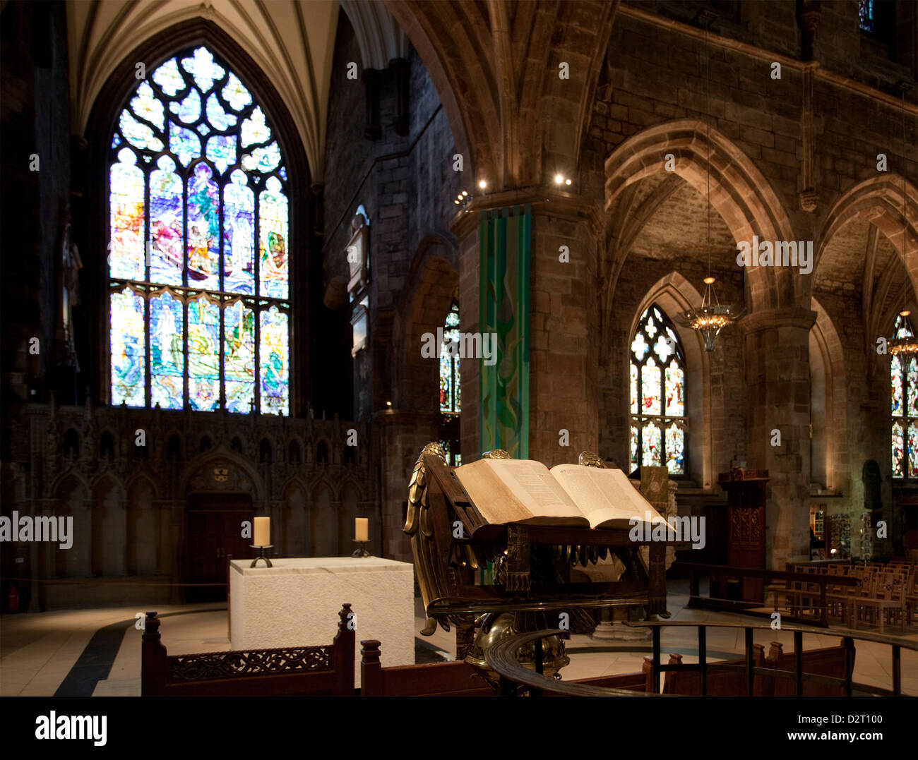 St. Giles Cathedral, Edinburgh. Stock Photo