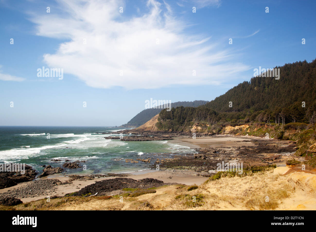 OR, Oregon Coast, view from Strawberry Hill Stock Photo Alamy