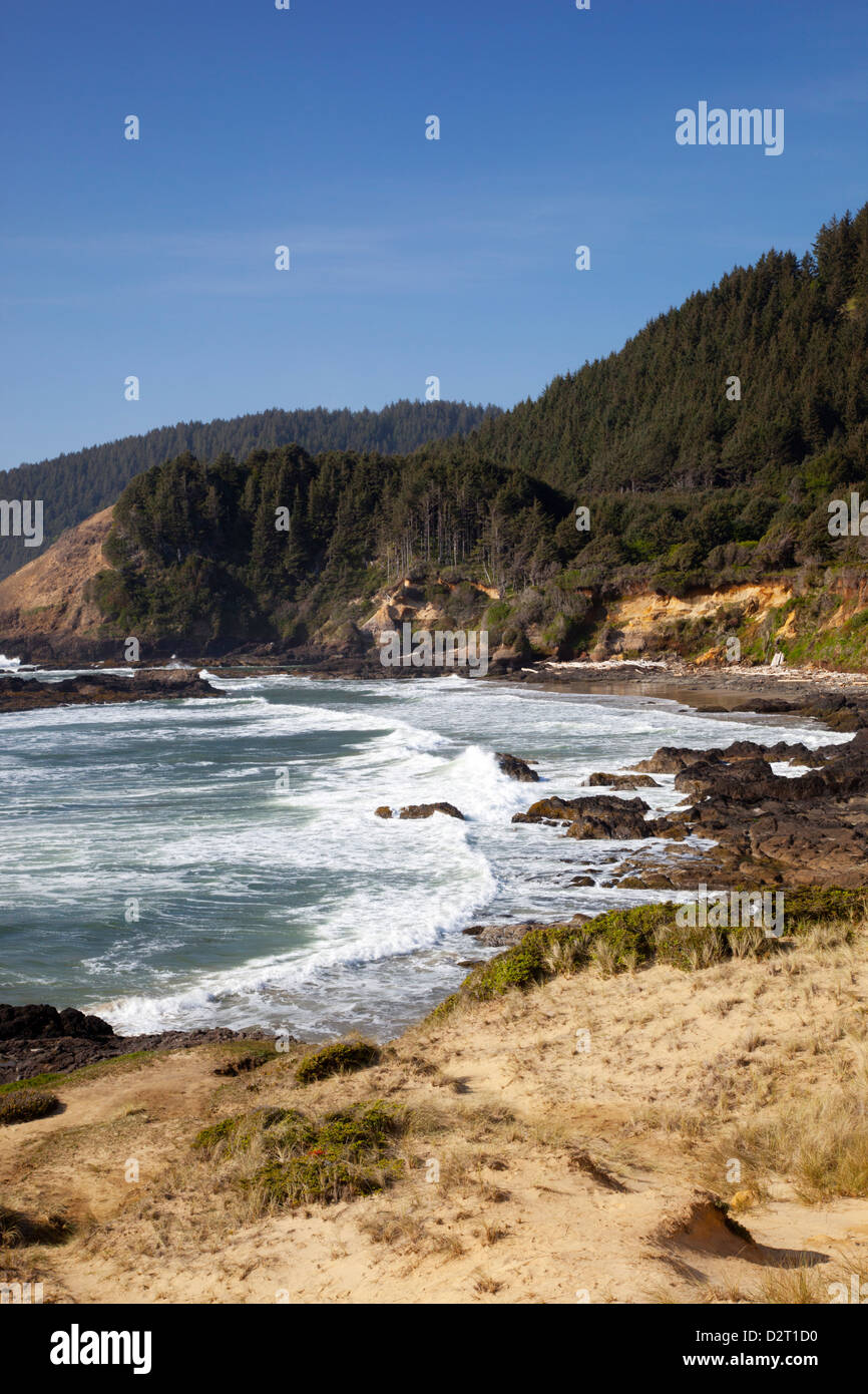 OR, Oregon Coast, view from Strawberry Hill Stock Photo Alamy