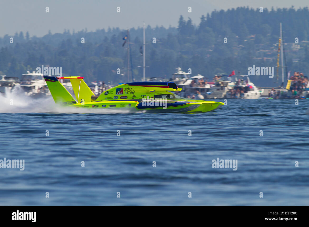 WA, Seattle, Seafair, Unlimited Hydroplane Races, Lake Washington Stock