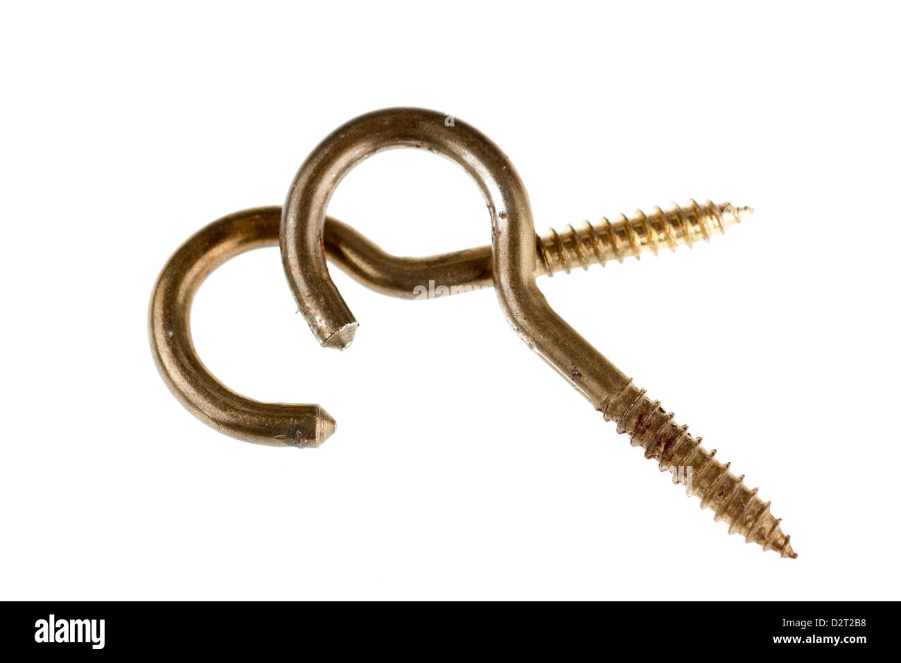 Brass hooks hi-res stock photography and images - Alamy