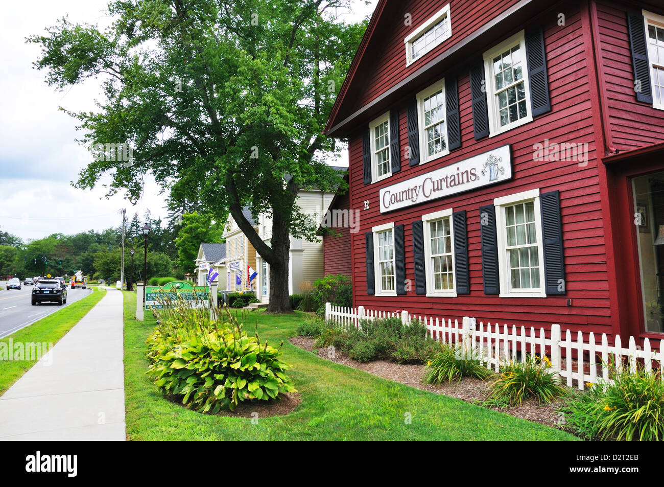 Country Curtains boutique shop in Avon, Connecticut, USA Stock Photo