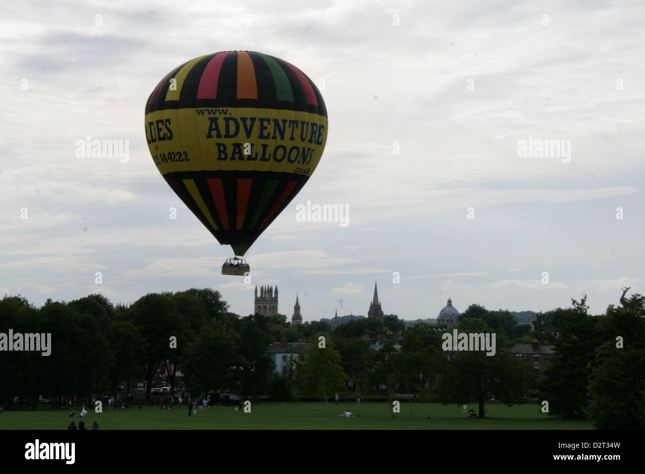 hot air balloon oxford