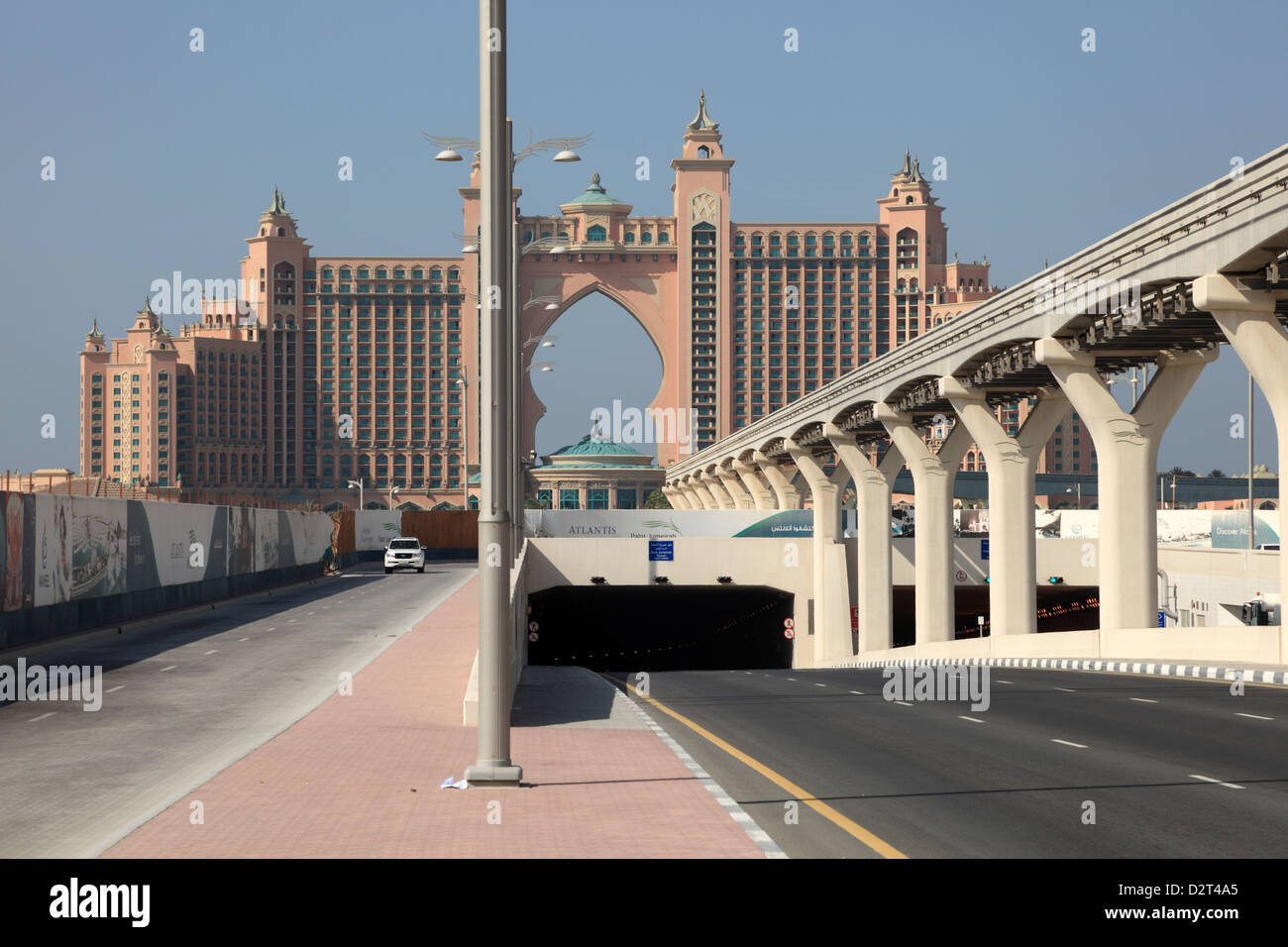 Atlantis Hotel in Dubai, United Arab Emirates Stock Photo
