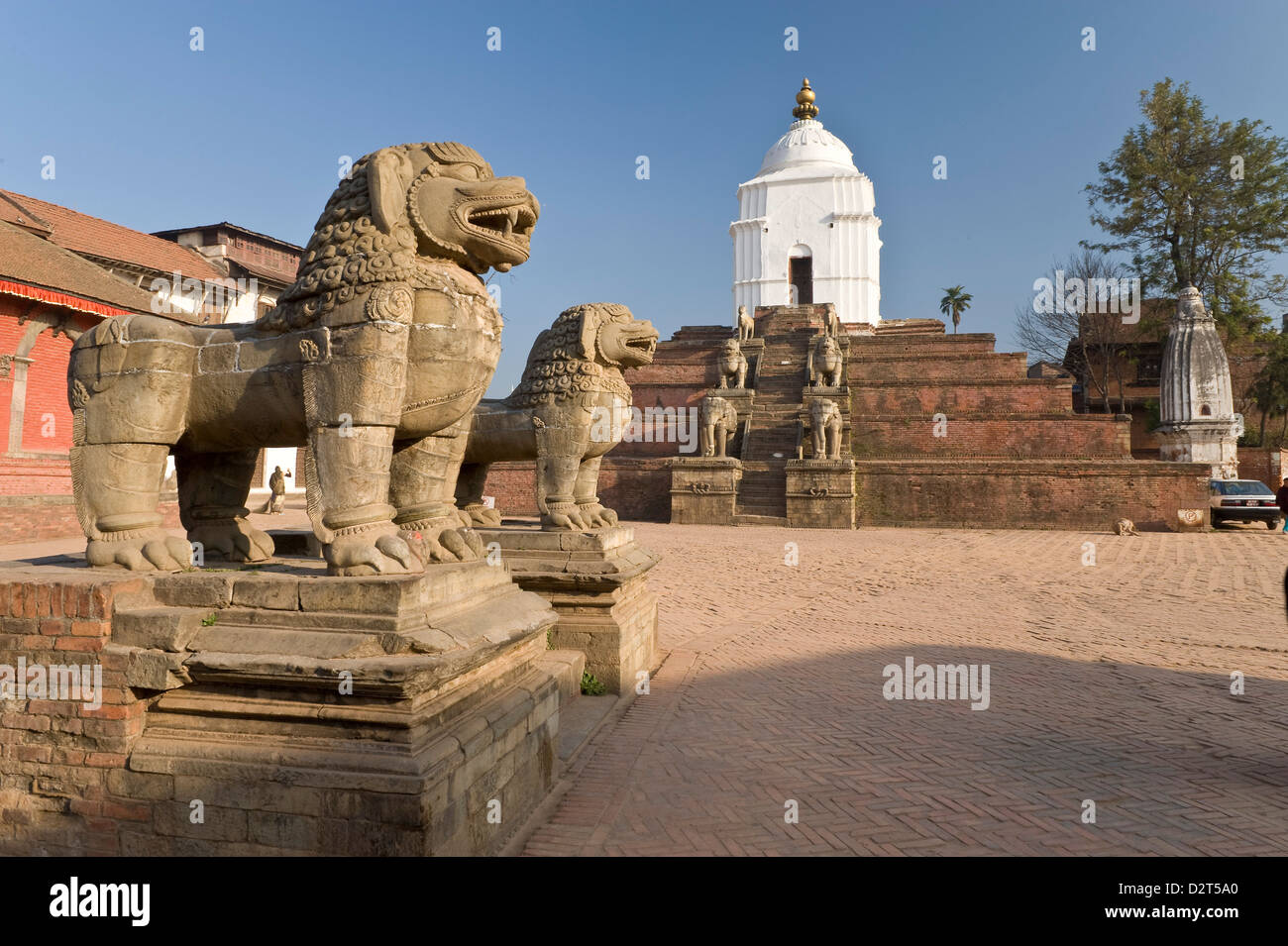 Durbar Square, Bhaktapur, UNESCO World Heritage Site, Kathmandu Valley, Nepal, Asia Stock Photo
