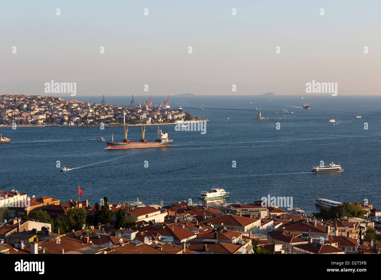 view of Istanbul and the Bosphorus, Turkey Stock Photo - Alamy
