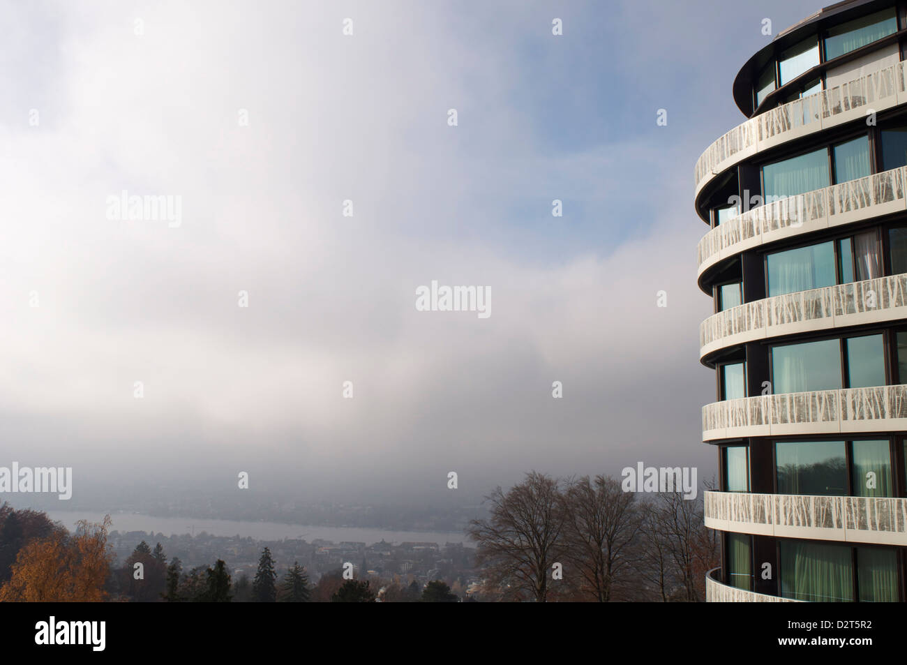 The Dolder Grand Hotel in Zurich Switzerland exterior detail designed