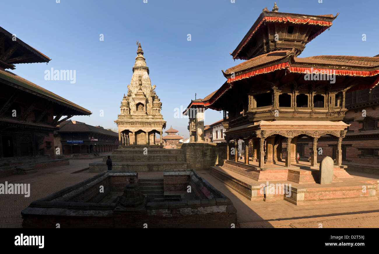 Chyasin Mandir, Durbar Square, Bhaktapur, UNESCO World Heritage Site, Nepal, Asia Stock Photo
