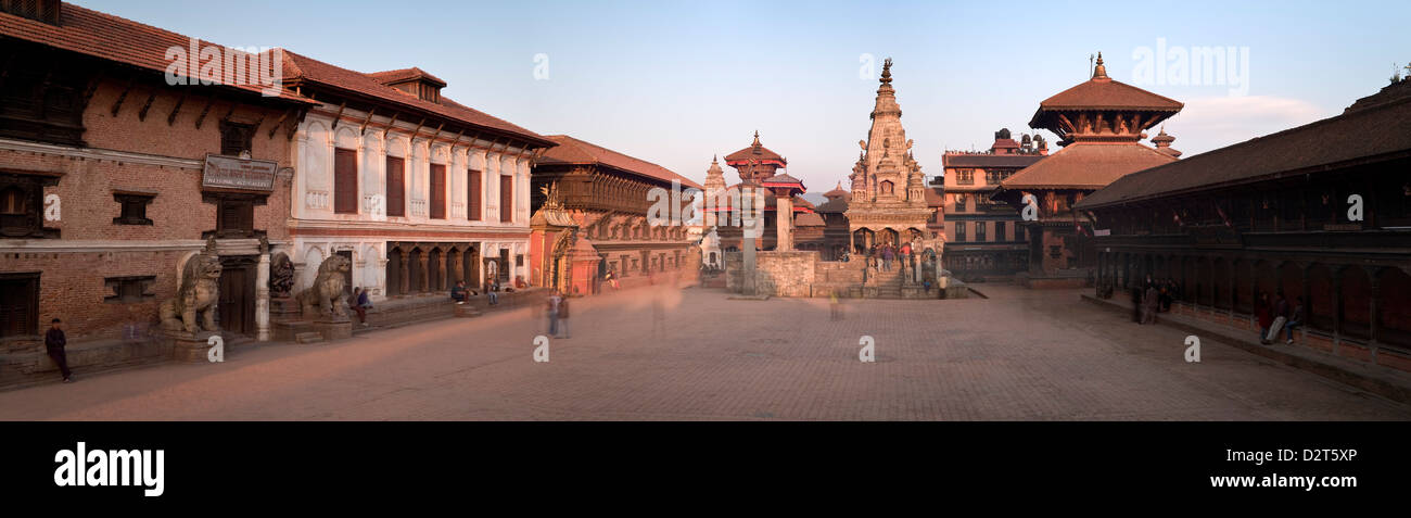 Durbar Square, Bhaktapur, UNESCO World Heritage Site, Nepal, Asia Stock Photo