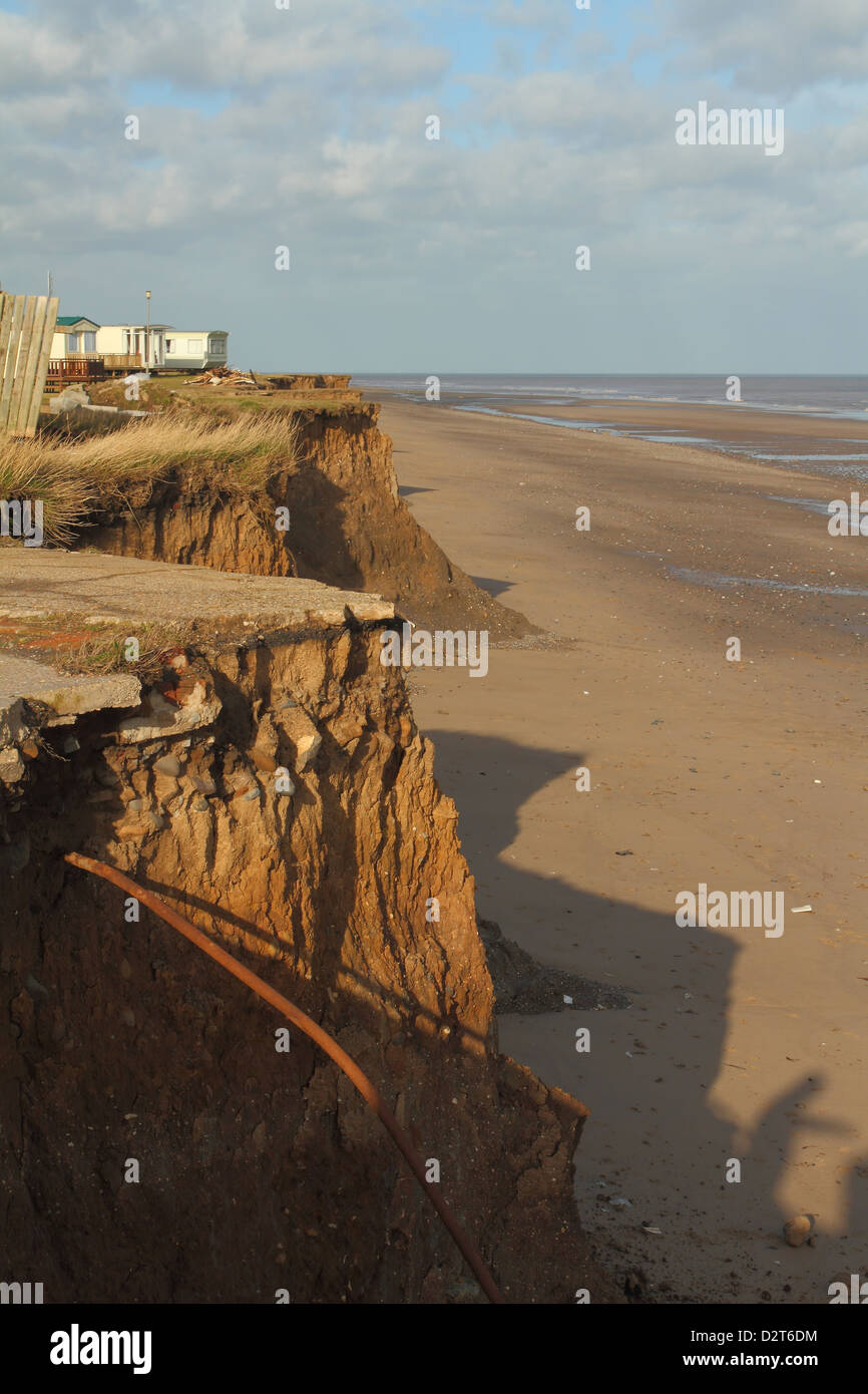 Yorkshire coastal erosion hi-res stock photography and images - Alamy