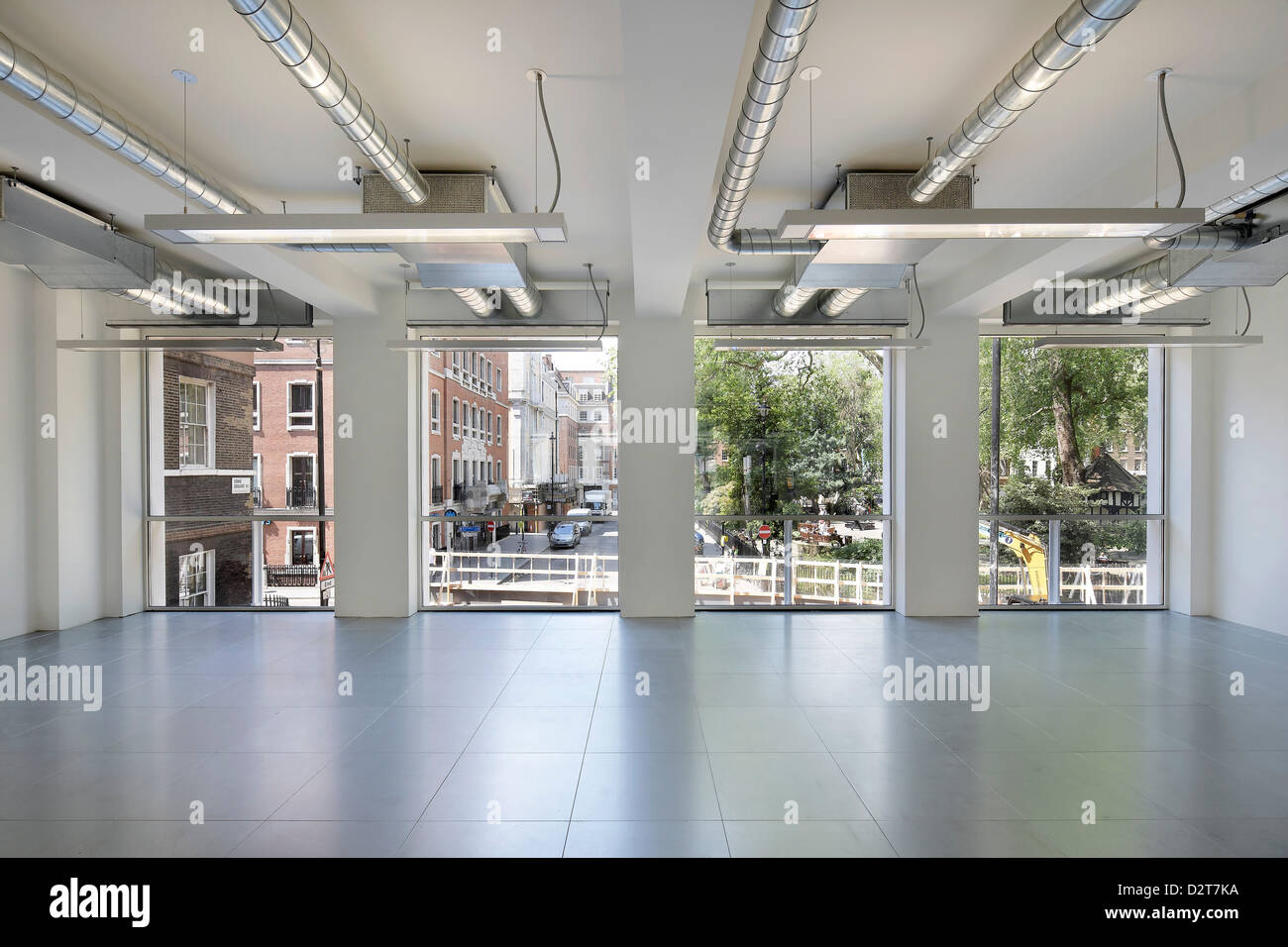 25 Soho Square, London, United Kingdom. Architect: Buckley Gray Yeoman, 2012. Stock Photo